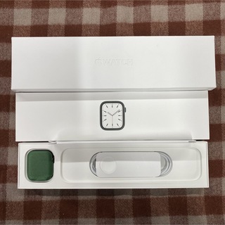 アップルウォッチ(Apple Watch)のバッテリー100%  AppleWatch7  45mm  GPS(その他)
