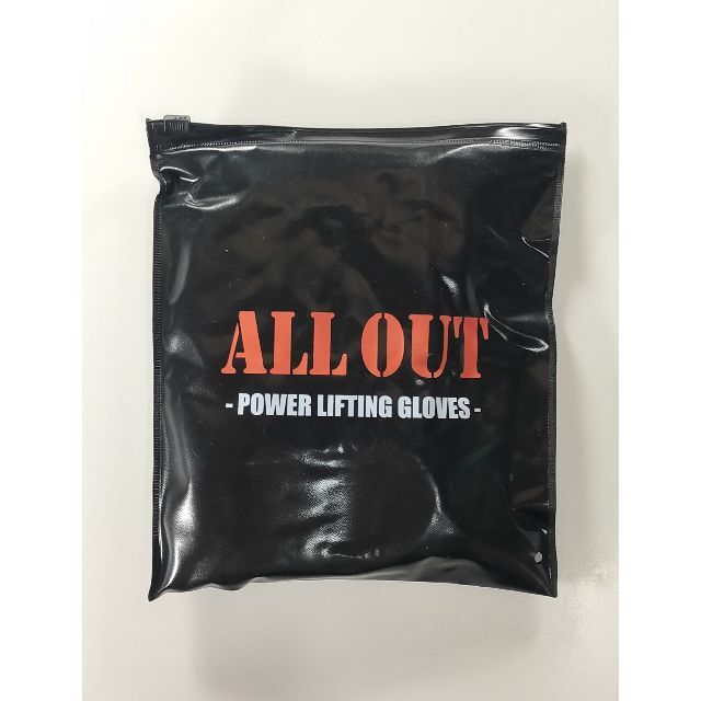 【新品】ALL OUT オールアウト トレーニンググローブ Lサイズ 筋トレ スポーツ/アウトドアのトレーニング/エクササイズ(トレーニング用品)の商品写真