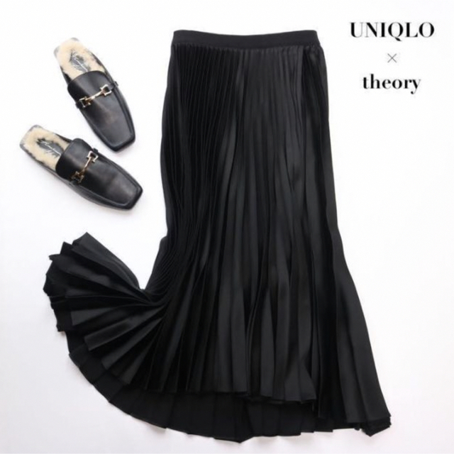 UNIQLO×Theory プリーツラップスカート XS