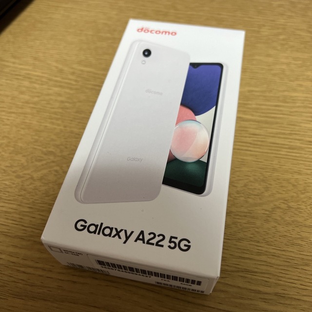 2台【新品未開封】Galaxy A22 5G SC-56B ホワイト①-