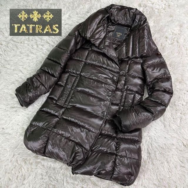 【即日発送】TATRAS タトラス ダウンコート ファド ブラウン 02サイズ