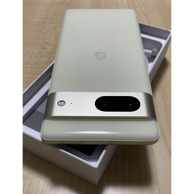 Google Pixel(グーグルピクセル)のGoogle pixel 7 128GB lemongrass SIMフリー スマホ/家電/カメラのスマートフォン/携帯電話(スマートフォン本体)の商品写真