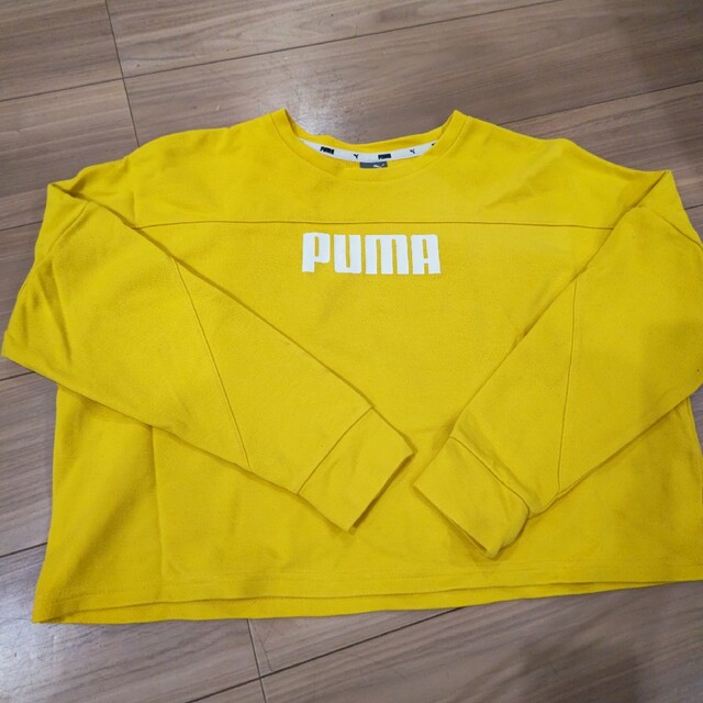 PUMA(プーマ)のPUMA トレーナー クロップド ショート丈 ！ レディースのトップス(トレーナー/スウェット)の商品写真