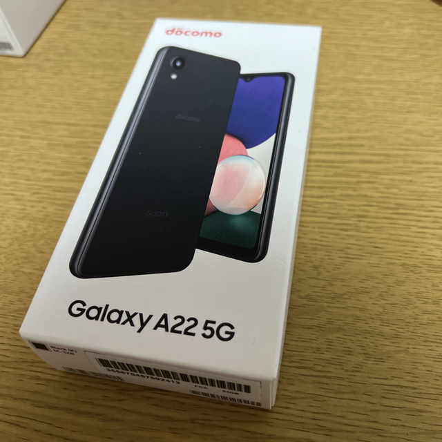 【新品未開封】Galaxy A22 5G SC-56B ブラック②