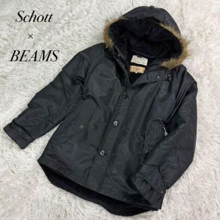 schott - 【美品】ショット ビームス モッズコート 3way ミリタリー  Sサイズ