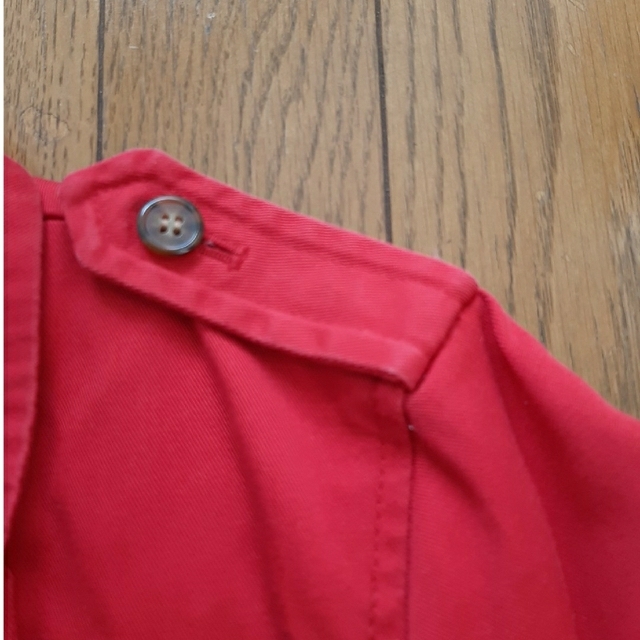 Rope' Picnic(ロペピクニック)のロペ・ピクニック　トレンチコート　赤 レディースのジャケット/アウター(トレンチコート)の商品写真