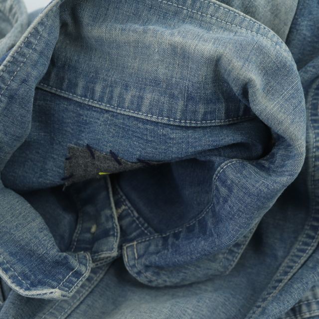 Ron Herman(ロンハーマン)のロンハーマン ヴィンテージ 22SS Shirt Utility Denim メンズのトップス(シャツ)の商品写真