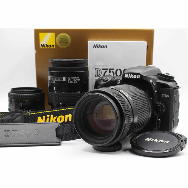 SALE／55%OFF】 Nikon - D7500 ニコンの最新機種♪ハイエンドモデルで