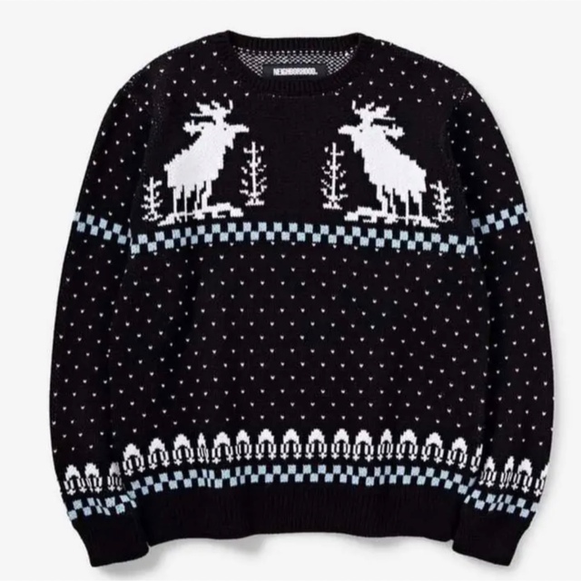 NEIGHBORHOOD CARIBOU/AW-KNIT.LS