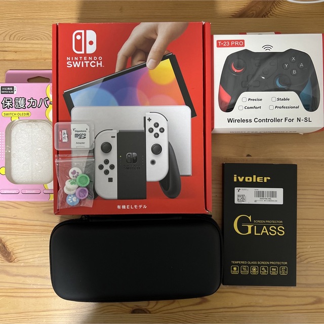 【ハル様専用】任天堂スイッチ本体 有機ELモデル JCホワイト 値下げ中 | フリマアプリ ラクマ