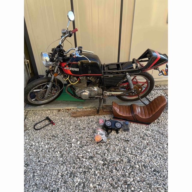 人気絶頂 GSX250E アメザリ GSX250T GS400 GSX400E ゴキ ザリ 車体