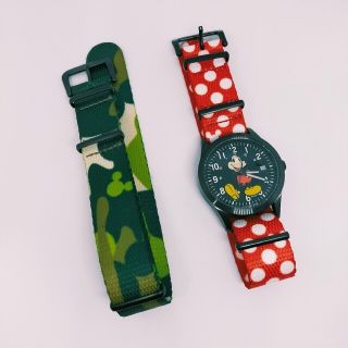 JAM HOME MADE & ready made - 【JAM HOME MADE】シークレットミッキー ウォッチ 替えベルト2種付き