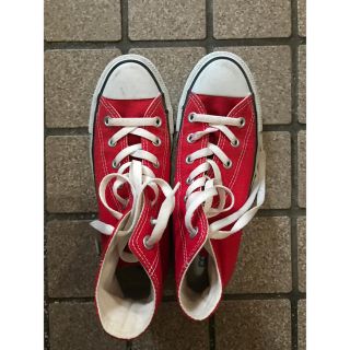 コンバース(CONVERSE)のコンバース 赤 オールスター(スニーカー)