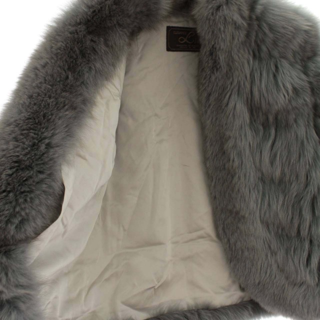 サガフォックス ELEGANCE Fur ファーコート ショート 11 グレー 4