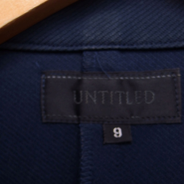 UNTITLED(アンタイトル)のアンタイトル UNTITLED ステンカラージャケット アウター ジップアップ レディースのジャケット/アウター(その他)の商品写真