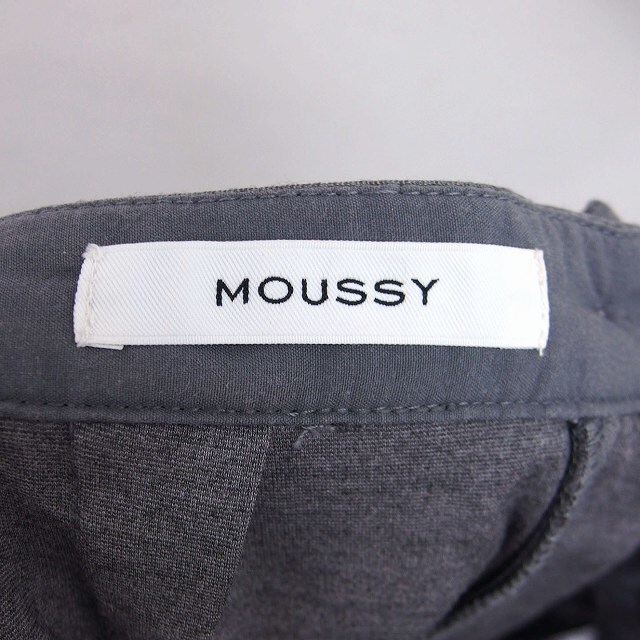 moussy(マウジー)のマウジー moussy フレア スカート ロング 総柄 ストレッチ 0 グレー レディースのスカート(ロングスカート)の商品写真