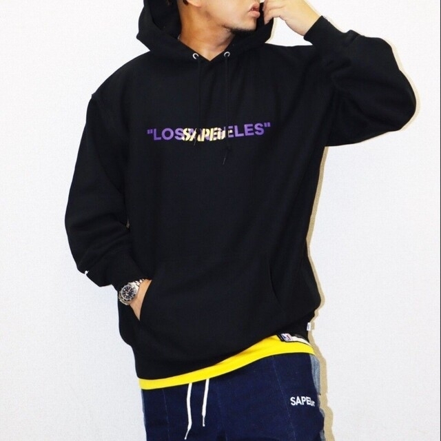 SAPEur サプール LSTIGER HEAD HOODIE ブラック M | www.jarussi.com.br