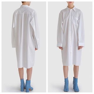 マルタンマルジェラ(Maison Martin Margiela)のねこ様専用　MaisonMargiela メゾンマルジェラ ドレスシャツ　38(ひざ丈ワンピース)