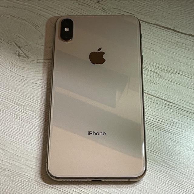 iPhone XS max 256 ゴールド 香港版 動作確認新品 本体のみ