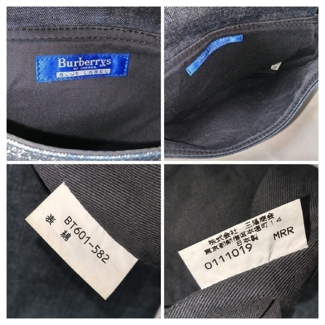 BURBERRY(バーバリー)のトレンド 90s Burberrys ブルーレーベル デニム ショルダーバッグ レディースのバッグ(ショルダーバッグ)の商品写真