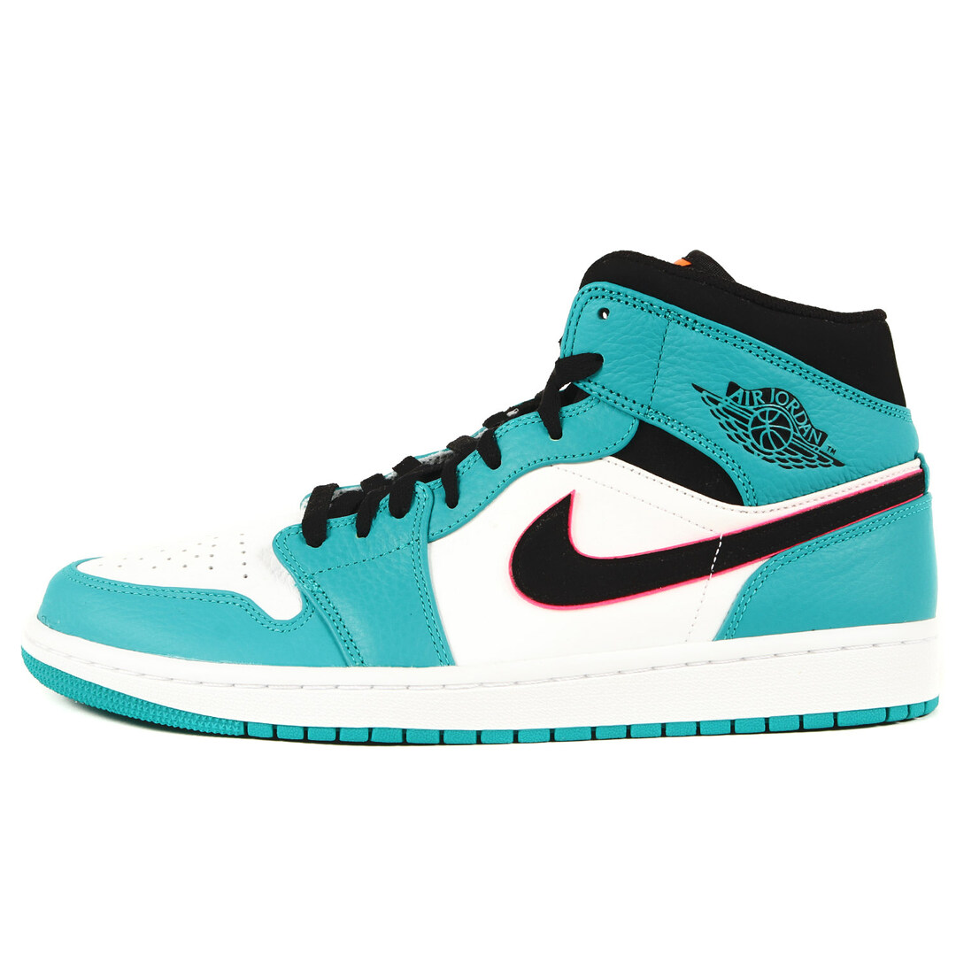 NIKE ナイキ AIR JORDAN 1 MID SE SOUTH BEACH (852542-306) 日本未発売 2018年 エアジョーダン1 ミッド サウスビーチ ターボグリーン ブラック サイズ：US10.5 28.5cm スニーカー【メンズ】靴/シューズ