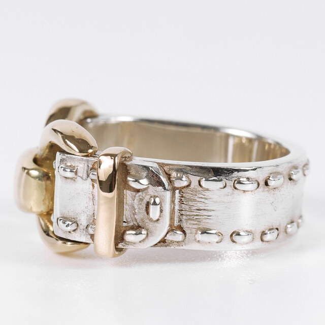 リング HERMES サンチュール コンビリング 【SALE/101%OFF