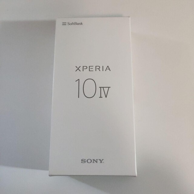 新品SONY Xperia 10 IV ホワイト SoftBank