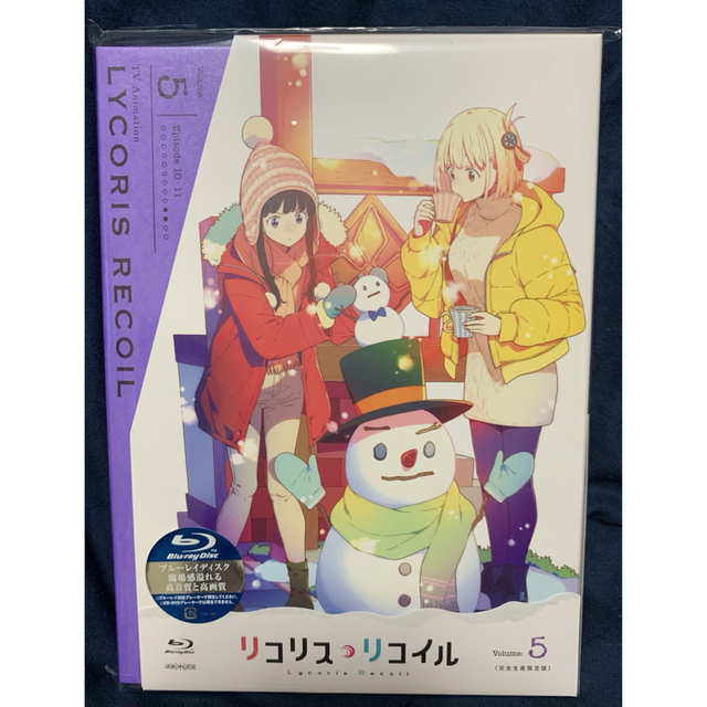 リコリスリコイル 1~5 セット ブルーレイ 未開封有 リコリコ