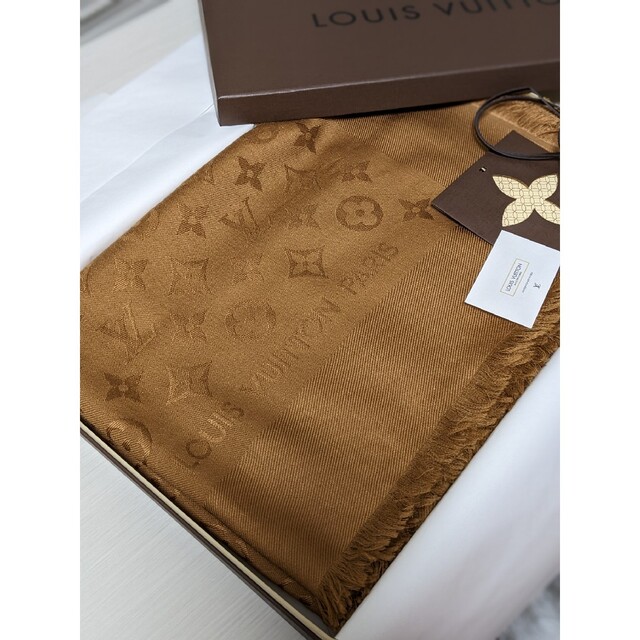 【未使用】LOUIS VUITTON 　ショール·モノグラム　ストール