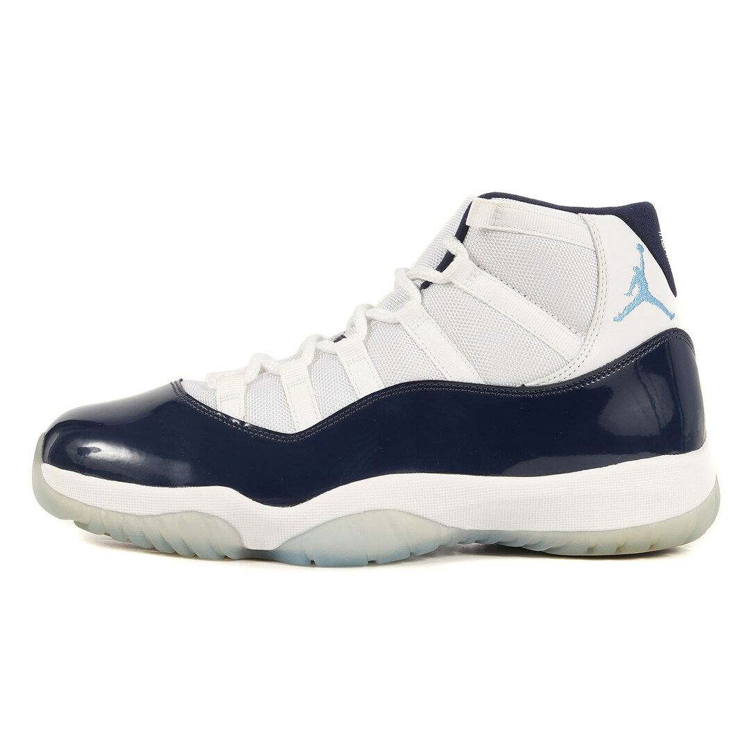 NIKE ナイキ AIR JORDAN 11 RETRO WIN LIKE 82 (378037-123) 2017年 エアジョーダン11 レトロ ホワイト ユニバーシティブルー サイズ:US10.5 28.5cm スニーカー【メンズ】 Nike ナイキ メンズ スニーカー サイズ US_10.5(28.5cm) University Blue