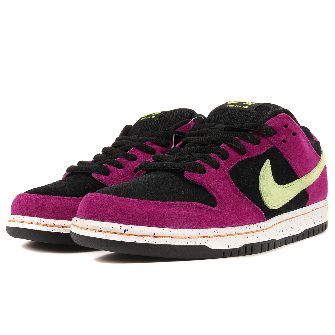 NIKE ナイキ SB DUNK LOW PRO RED PLUM (BQ6817-501) 2021年 ダンク ロー プロ レッドプラム シトロン  ブラック サイズ：US10 28.0cm スニーカー 【メンズ】