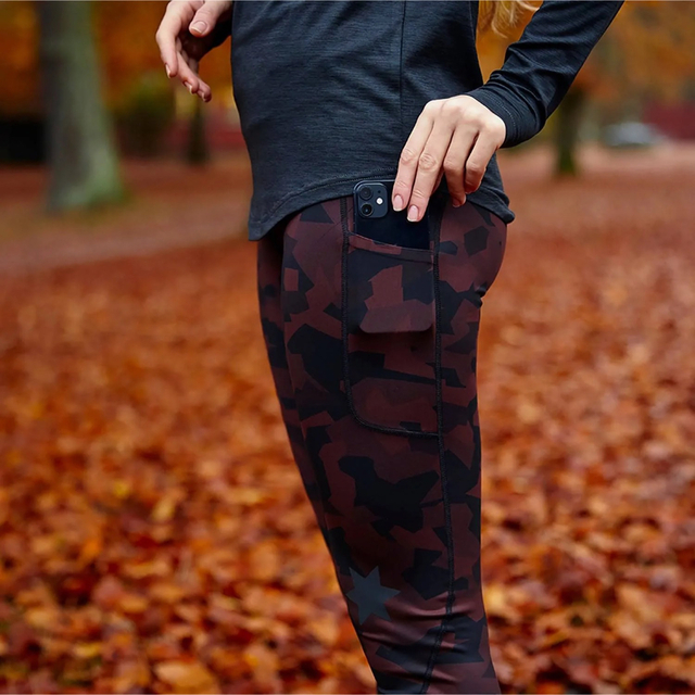 美品　lululemon Camo レギンス　迷彩