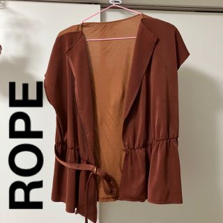 ロペ(ROPE’)のロペ　ROPE 切り替え　ジレ　ベスト(ベスト/ジレ)