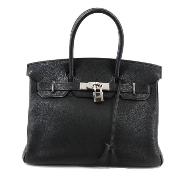 売れ筋】 Hermes ブラック トゴ バーキン30 エルメス - ハンドバッグ