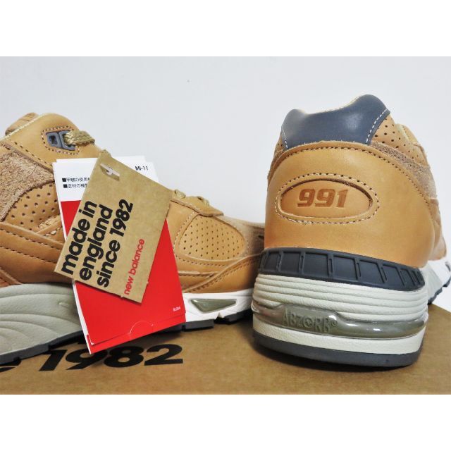 New Balance(ニューバランス)の定価4.1万 新品 New Balance M991VT 28.5 ホーウィン メンズの靴/シューズ(スニーカー)の商品写真