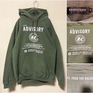 アートヴィンテージ(ART VINTAGE)の限定品❗️KANDYTOWN PULP別注 ADVISORY パーカー(パーカー)