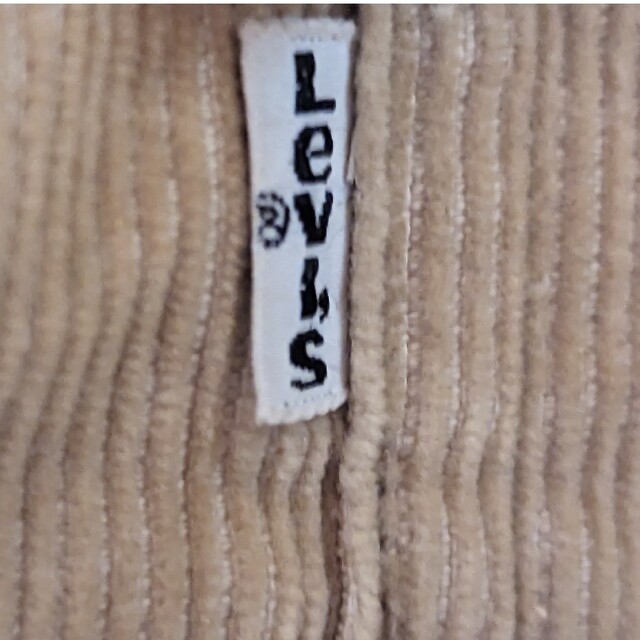 66後期激レア70’sオレンジタブ Levi's ベージュコーデュロイ ボアジャケットS