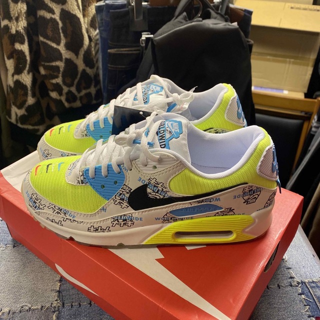 【新品】W AIR MAX 90 SE 25.5cm