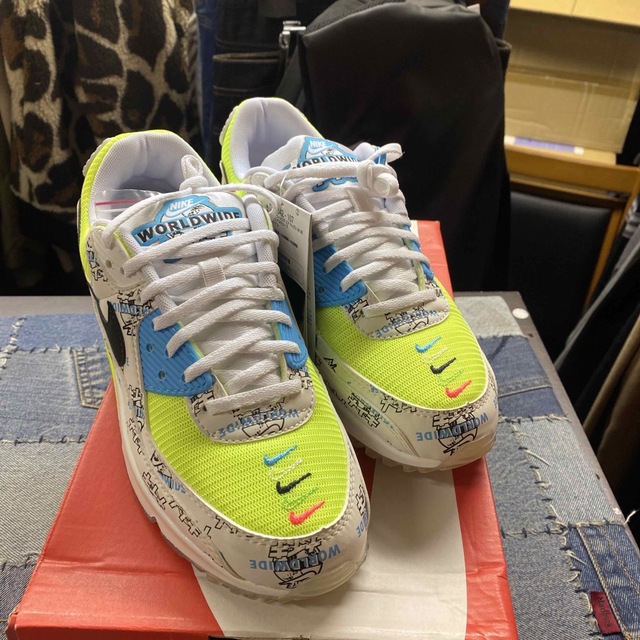 【新品】W AIR MAX 90 SE 25.5cm