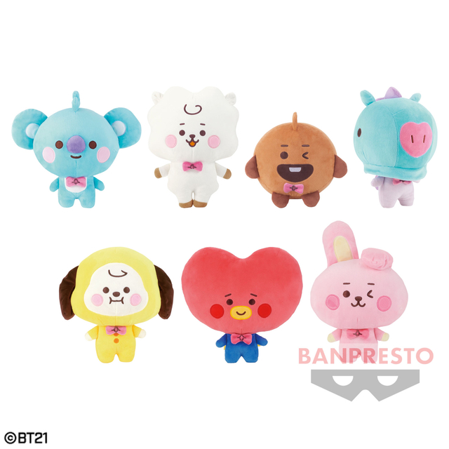 人気が高い BT21 でっかいぬいぐるみ RJ ナムコ限定