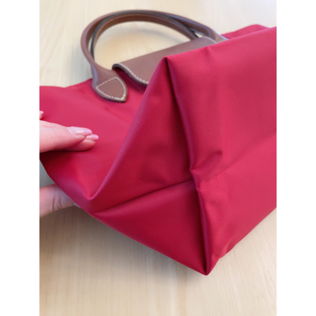 LONGCHAMP(ロンシャン)の美品⭐︎ロンシャンプリアージュSレッド レディースのバッグ(トートバッグ)の商品写真