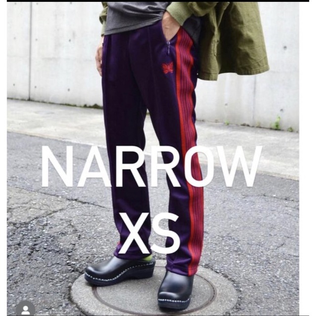 Needles(ニードルス)のNeedles Narrow Track Pant 22aw purple  メンズのパンツ(スラックス)の商品写真