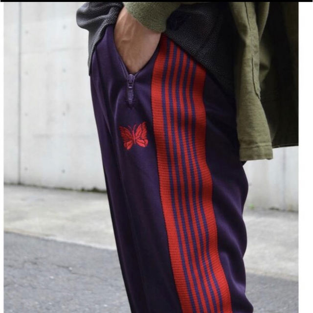 Needles(ニードルス)のNeedles Narrow Track Pant 22aw purple  メンズのパンツ(スラックス)の商品写真