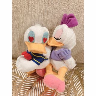 ドナルド&ディジー♡ぬいぐるみ(キャラクターグッズ)