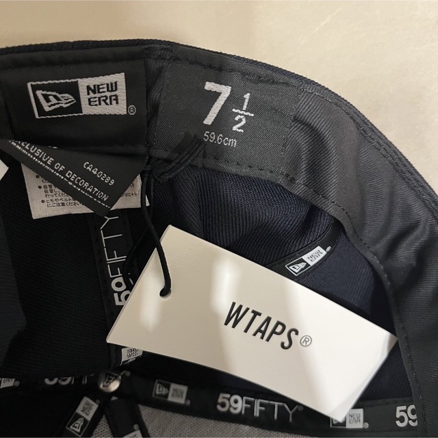 W)taps(ダブルタップス)の新品未使用 L ネイビー 22AW WTAPS × NEW ERA CAP  メンズの帽子(キャップ)の商品写真