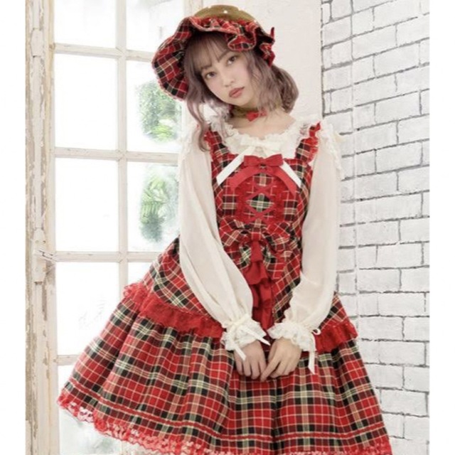 Angelic Pretty(アンジェリックプリティー)のWonder Wolf JSKフルセット レディースのワンピース(ひざ丈ワンピース)の商品写真