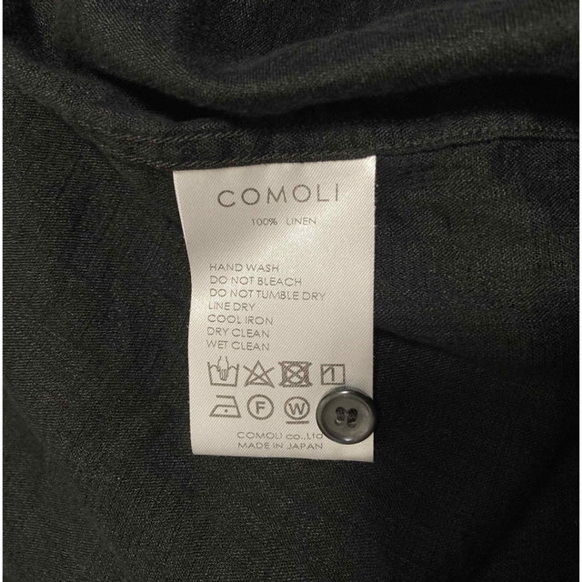 COMOLI(コモリ)の【未使用】2022SS COMOLI リネンWクロス プルオーバーシャツ メンズのトップス(シャツ)の商品写真