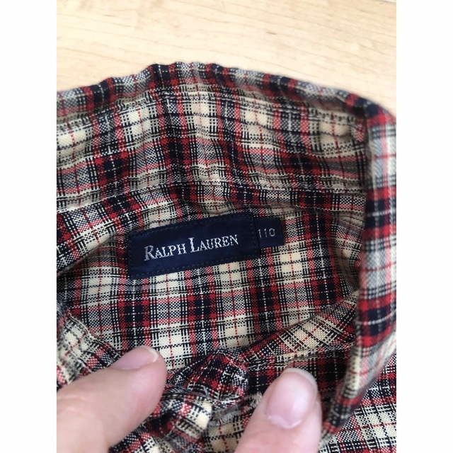 Ralph Lauren(ラルフローレン)の美品　ラルフローレン　半袖シャツ　110㎝　フォーマル、セレモニー キッズ/ベビー/マタニティのキッズ服男の子用(90cm~)(ブラウス)の商品写真