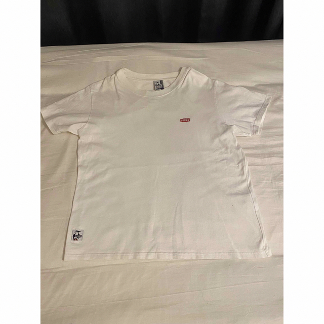 CHUMS(チャムス)のチャムス　半袖 Tシャツ CHUMS ブービーロゴ　ホワイト　S メンズのトップス(Tシャツ/カットソー(半袖/袖なし))の商品写真