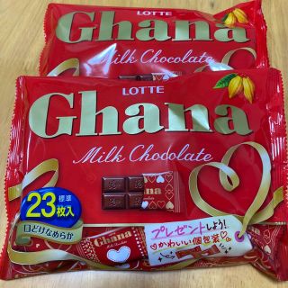 チョコレート(chocolate)の『値下げ』ロッテ　ガーナチョコレート92g  2袋(菓子/デザート)